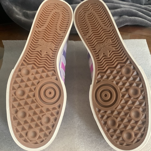 Adidas new with tags purple Nizza platform mid rise running shoes - Picture 4 of 5